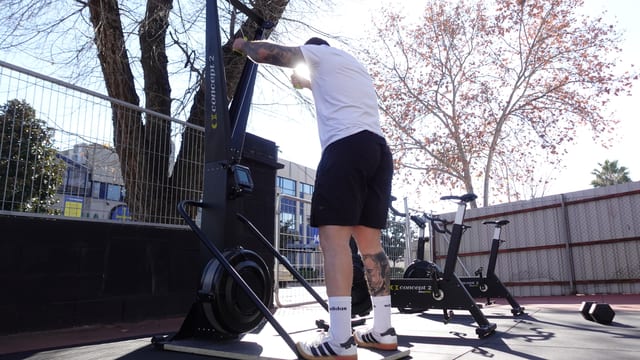 Entrenamiento de resistencia cardiovascular en Dark CrossFit Club Rivas